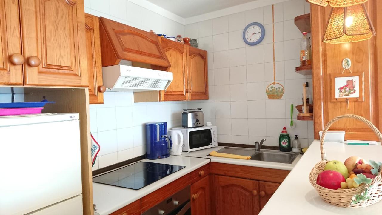 Apartment Mit Sonnenterrasse Und Panorama - Meerblick, 5 Min. Von Hafen + Strand Acantilado de los Gigantes Dış mekan fotoğraf