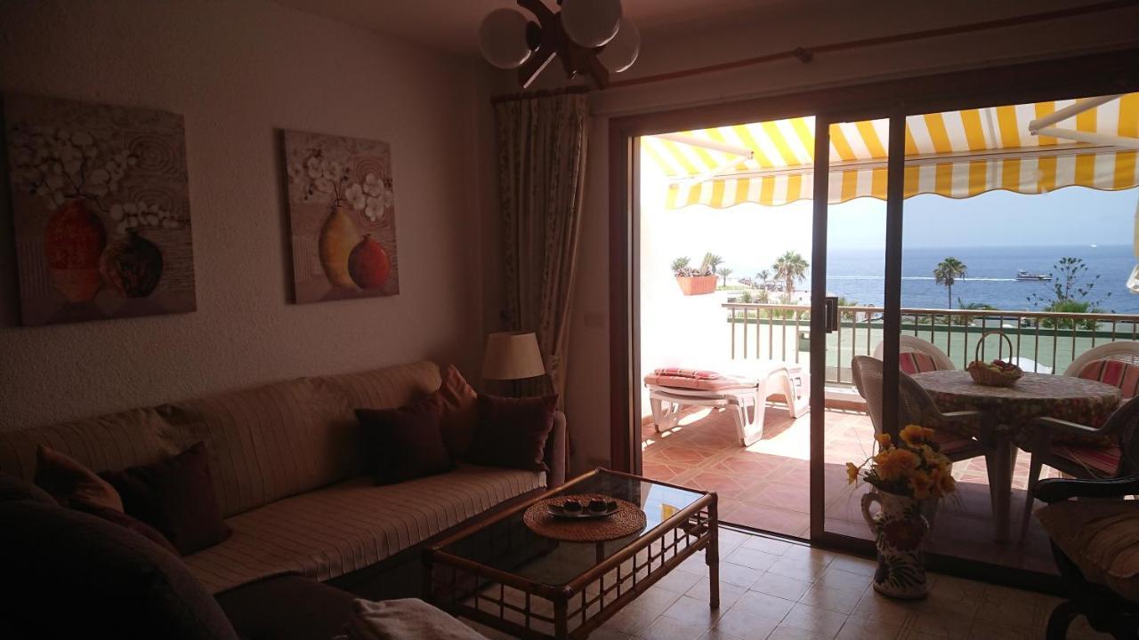 Apartment Mit Sonnenterrasse Und Panorama - Meerblick, 5 Min. Von Hafen + Strand Acantilado de los Gigantes Dış mekan fotoğraf